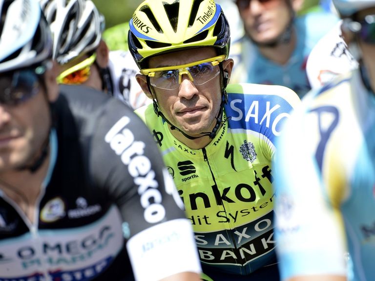 Alberto Contador: Returning from a broken shin bone