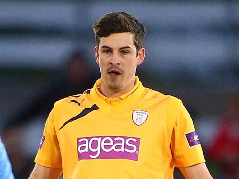 Chris Wood: Hampshire bowler commits to county