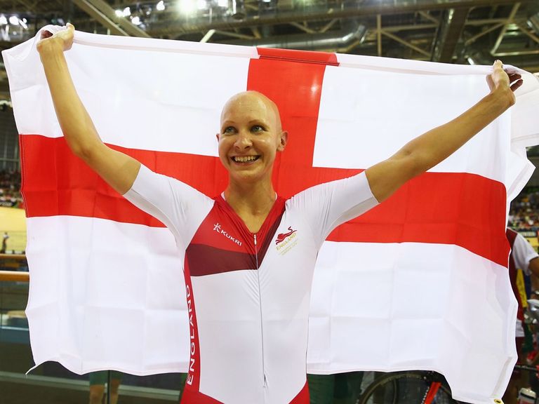 Joanna Rowsell won gold in the individual pursuit