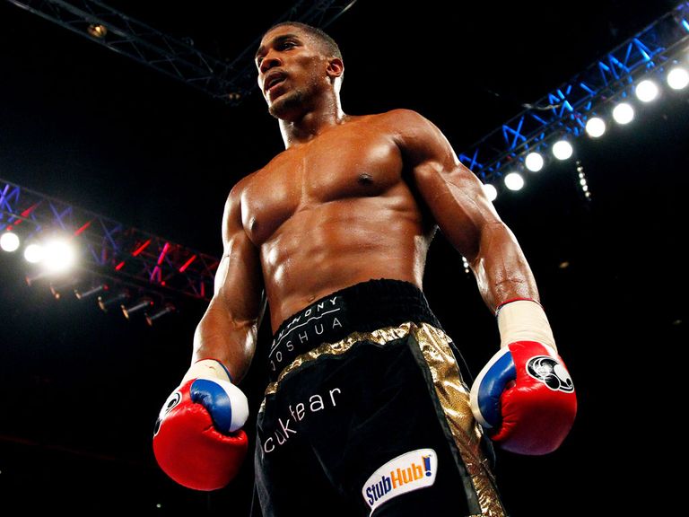 Anthony Joshua: Will have first title fight in October