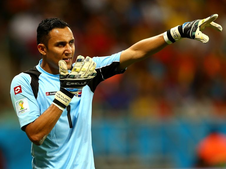 Goalkeeper Keylor Navas: New signing for Real Madrid