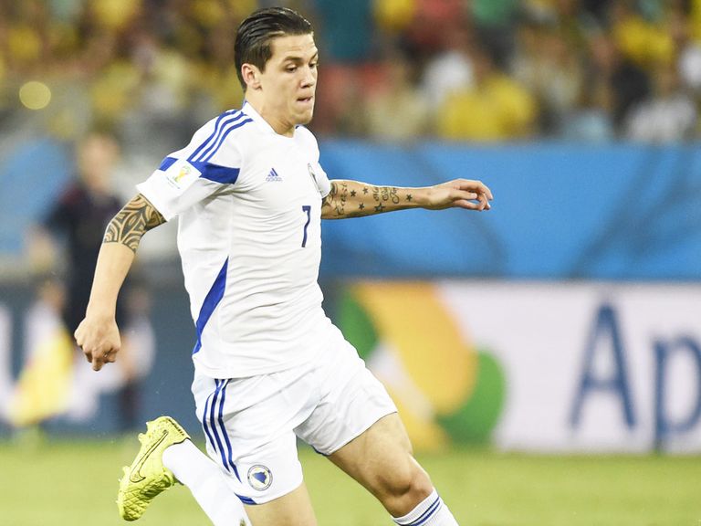 Muhamed Besic: Bosnia international has joined Everton's pre-season trip