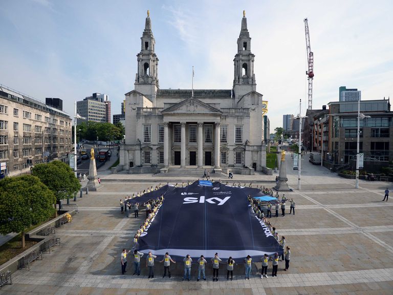 The stage is set in Leeds for the Grand Depart