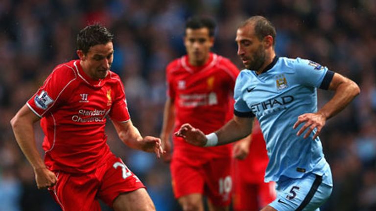 Liverpool host champions City at Anfield on Sunday lunchtime