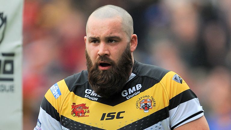Craig Huby: Took part in Castleford's training run at Wembley on Friday afternoon