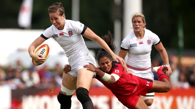 Emily Scarratt: Women's game getting stronger