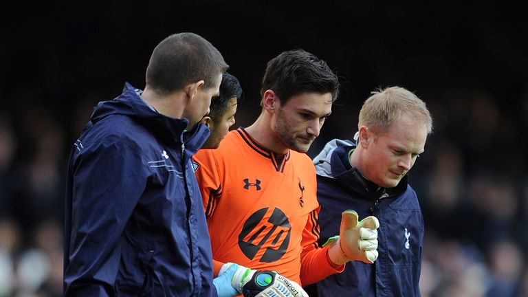 Hugo Lloris: The French international returned to the field of play after suffering a concussion against Everton at Goodison Park last season.
