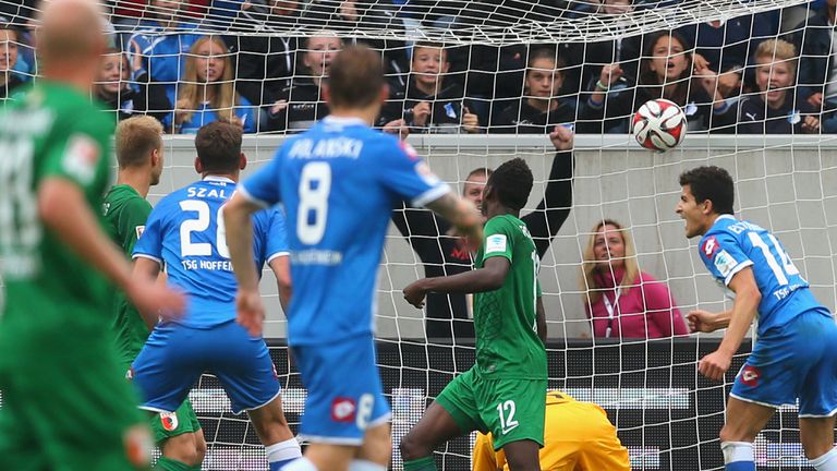 Adam Szalai scores for Hoffenheim