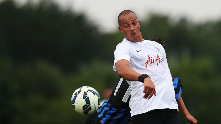 Bobby Zamora: In action for QPR at Athlone Town