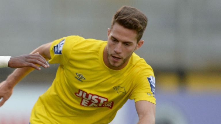 Ivan Calero: Enjoyed a dream debut for Derby