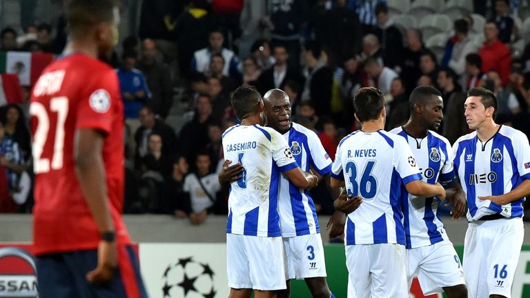 Porto: Moved into the Champions League group stages 3-0 on aggregate