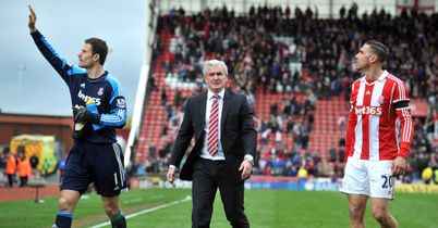 Mark Hughes (R): Wants to keep Stoke's Asmir Begovic