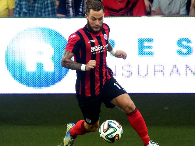 Stevie May put the Perth side ahead