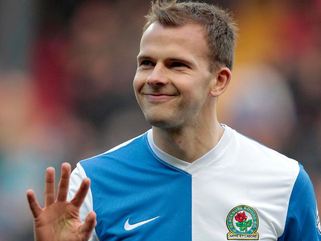 Jordan Rhodes: Gave Blackburn Rovers the lead