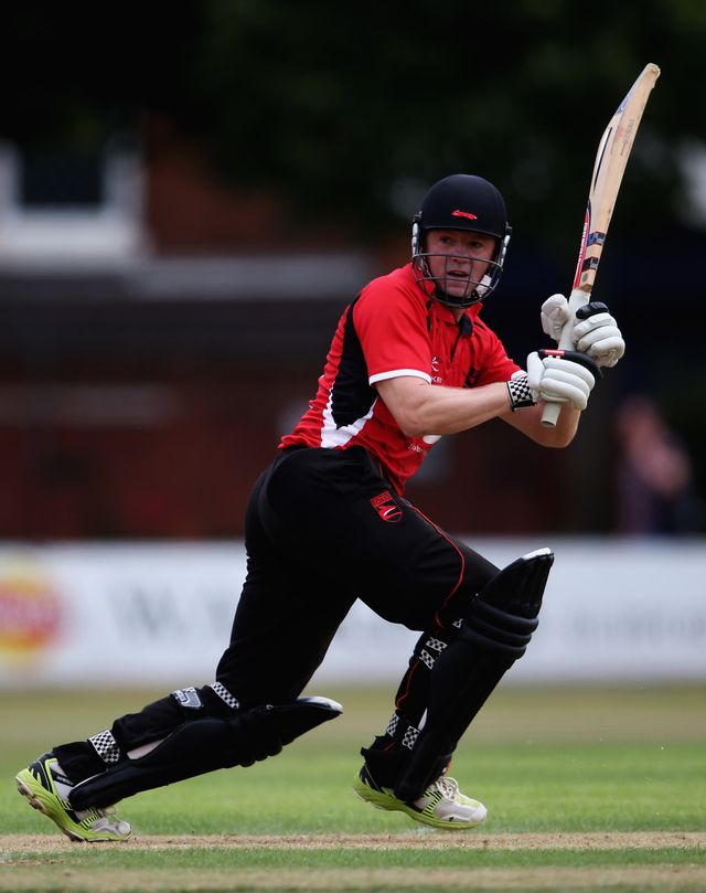 Niall O'Brien: Scored a century for Leicestershire