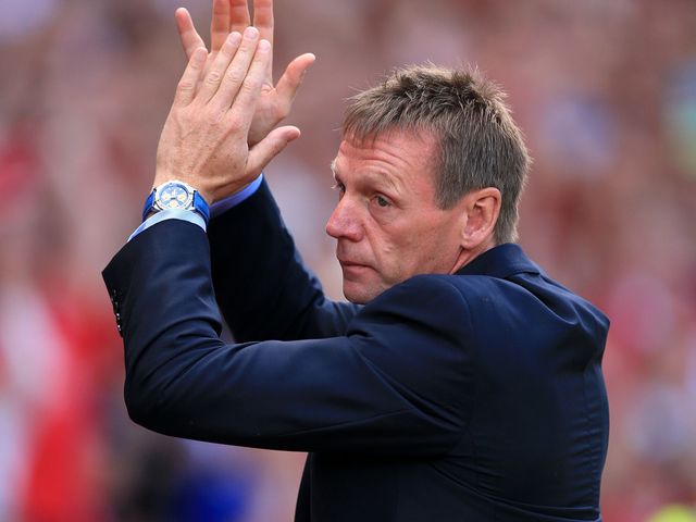 Pearce: Heaped praise on his new signing up front