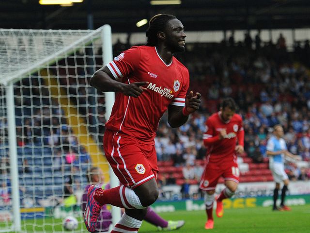 Kenwyne Jones scored twice for Cardiff