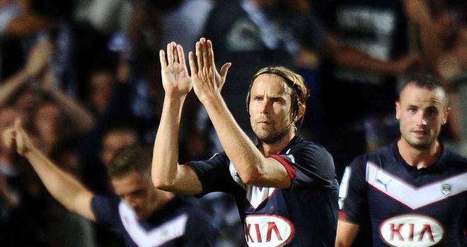 Jaroslav Plasil: Celebrates Bordeaux's victory