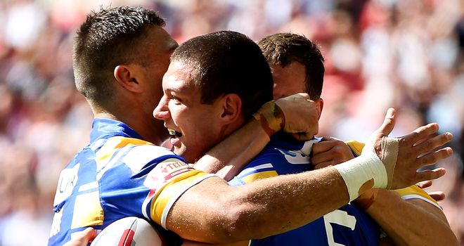 Leeds finally broke their Challenge Cup duck with a 23-10 success over Castleford