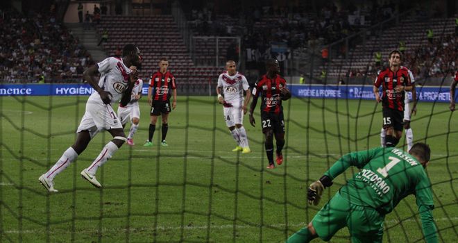 Cheick Diabate scored from the penalty spot