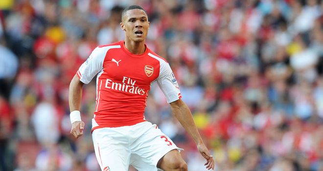 Kieran Gibbs: Arsenal defender suffered a hamstring injury against Crystal Palace