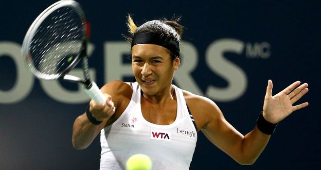 Heather Watson: Beaten by Victoria Azarenka in Montreal