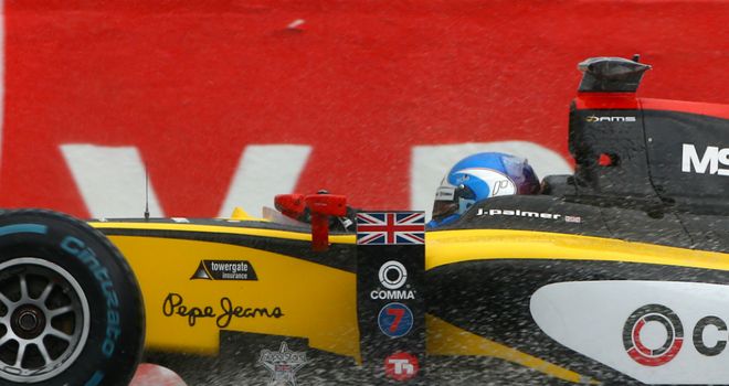 Jolyon Palmer: Wet weekend