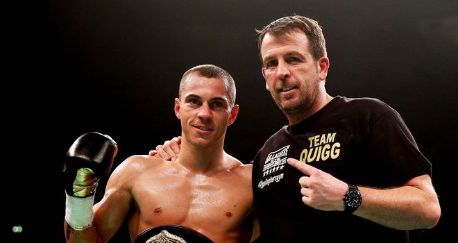 Scott Quigg and trainer Joe Gallagher have been forced to prepare for a new opponent