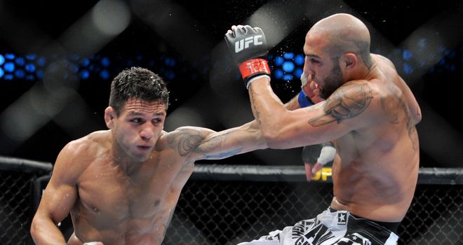 Rafael dos Anjos: now in the mix for a UFC lightweight title shot
