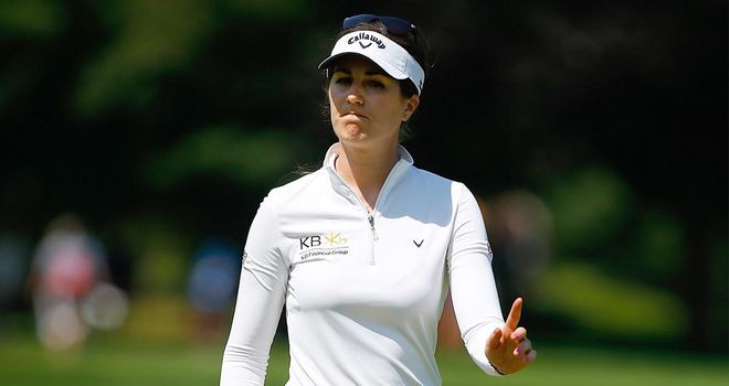 Sandra Gal: Leads after the opening round in Michigan