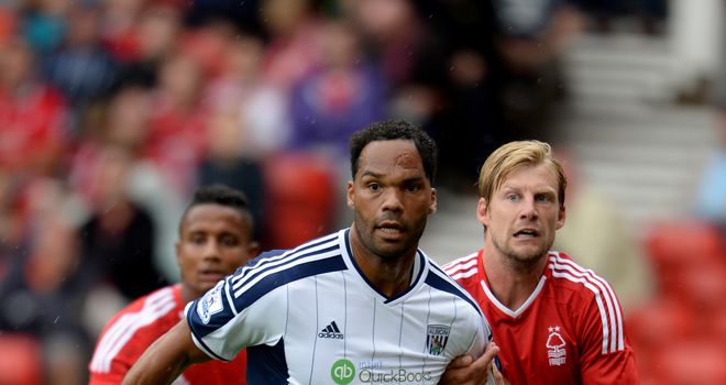 Joleon Lescott: West Brom defender hurt his knee against Nottingham Forest