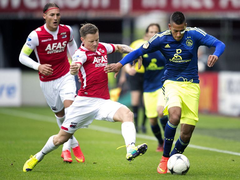 Ajax beat AZ Alkmaar 3-1 on Sunday