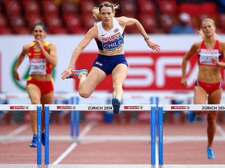 Eilidh Child in action