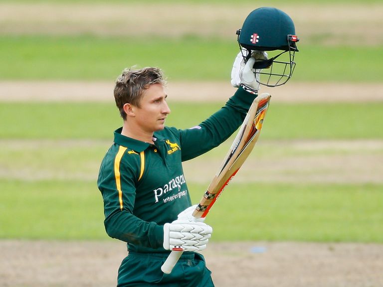 James Taylor blasted 146 not out for the Outlaws