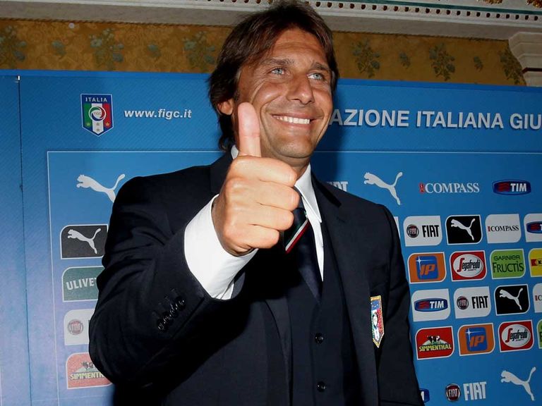 Conte: Signed a two-year deal with the Italian national team