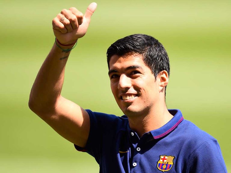 Luis Suarez: Signed from Liverpool while transfer ban was suspended