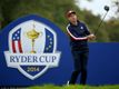 Jim Furyk during his first practice round at Gleneagles