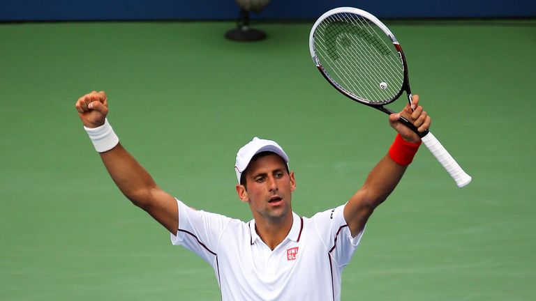 Novak Djokovic is through to another Grand Slam quarter-final