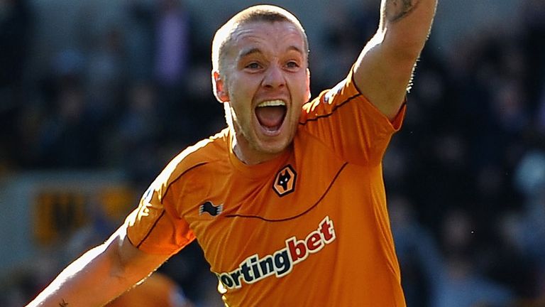 O'Hara: Celebrating a goal against Swansea in October 2011