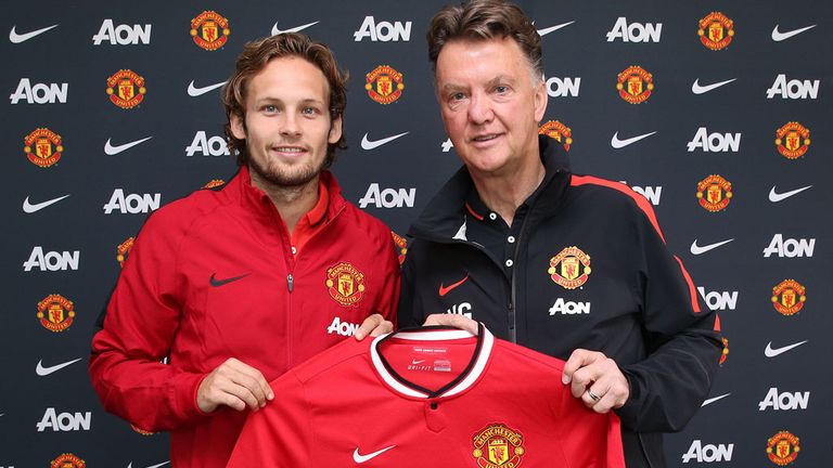 Manchester United have signed Daley Blind on a four-year deal