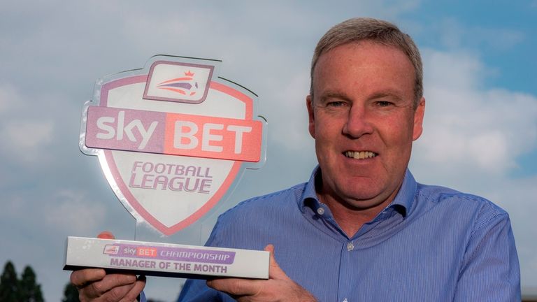Kenny Jackett: Scooped August award