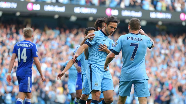 Unbelievable! Frank Lampard Man City equaliser awarded as an 'own goal' against Chelsea