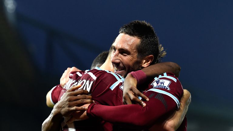 Morgan Amalfitano: Celebrates settling the outcome for the hosts