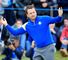 Graeme McDowell: Celebrates victory against Jordan Spieth during the Ryder Cup