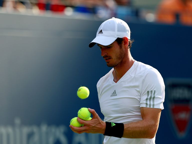 Andy Murray: Takes on Novak Djokovic for a place in the US Open semi-finals