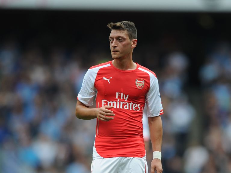 Mesut Ozil: Arsenal playmaker has received the backing of manager Arsene Wenger
