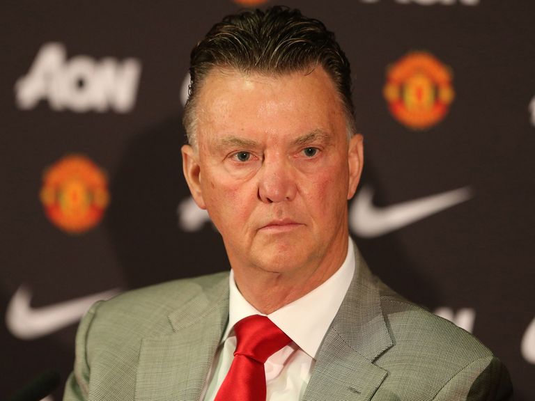 Louis van Gaal is asked about the sale of Danny Welbeck to Arsenal