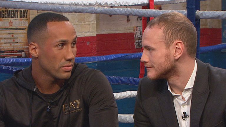 George Groves: wishes James DeGale luck as he takes on Andre Dirrell