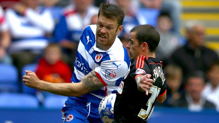 Jamie Mackie (left): Late equaliser for Reading