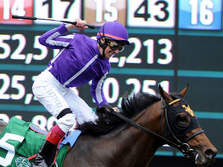 Hootenanny wins the Breeder's Cup Juvenile Turf